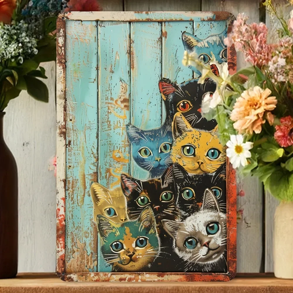 Brass Weight Plate - 1pc 20x30cm 철 금속 사인 빈티지