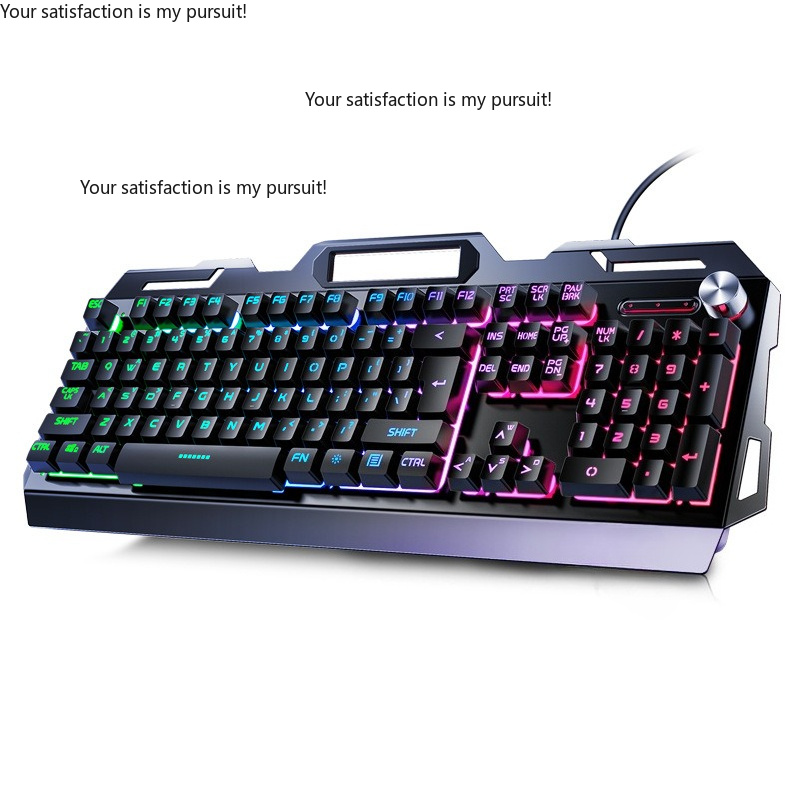 Gaming Keyboard Mouse Set - Yindiao V2G5 기계식 터치 메탈 키보드