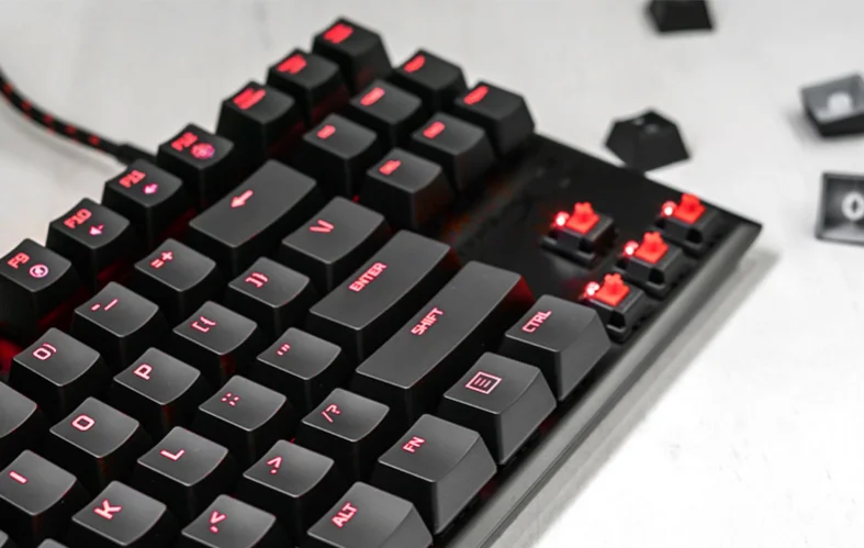 Gaming Keyboard Hyperx - 웰하이퍼엑스 알로이 FPS 프로 텐키리스 기계식