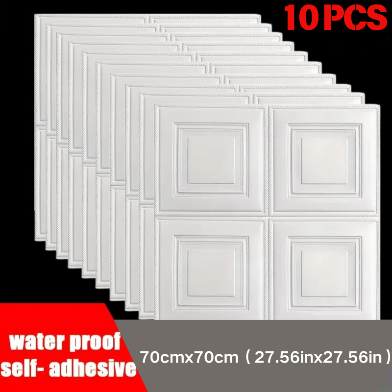 Pe Foam Sheet - 70*70cm 충돌 방지 방수 벽지 벽