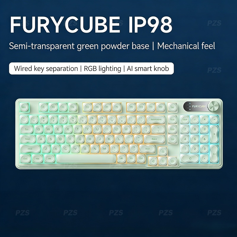 Gaming Keyboard Ip98 - FURYCUBE IP98 유선 게이밍 멤브레인 키보드