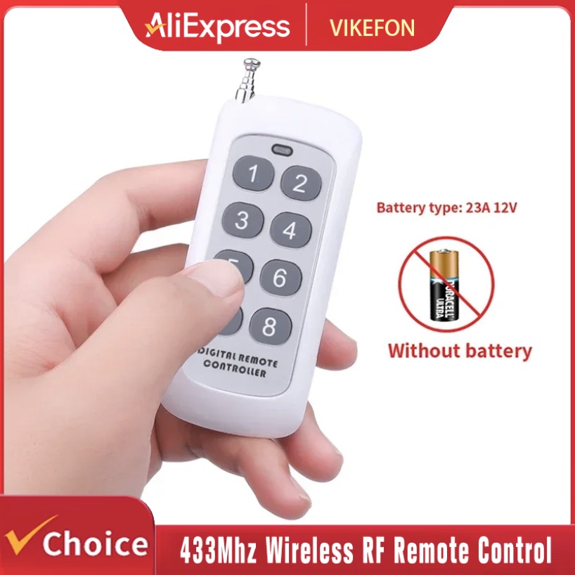 Switch Opener Tool - 433Mhz 무선 RF 리모컨 1527 학습
