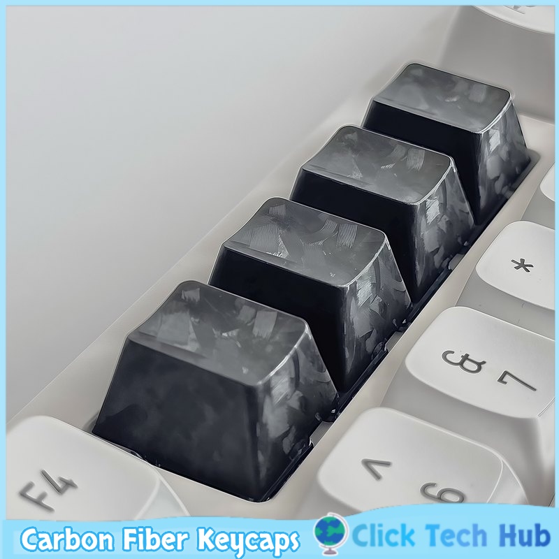 Keyboard Gaming Black - 블랙 카본 파이버 키캡 1개 Esc