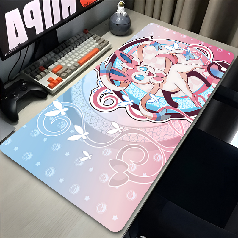 Gaming Keyboard En Mouse - 대형 핑크 귀여운 마우스 패드 XXL