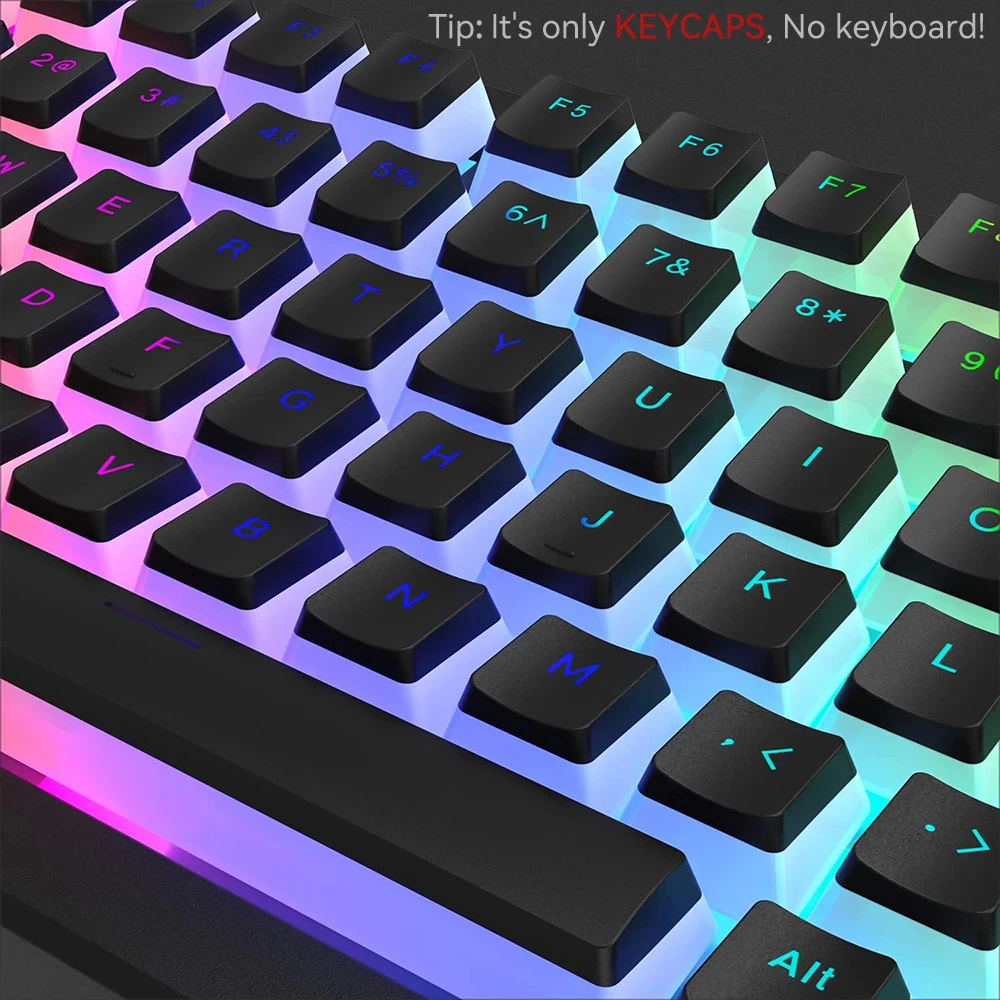 새로운 푸딩 PBT 키캡 129키 이중사출 반투명 60 - Gaming Keyboard And Mouse Set 리뷰 및 가격