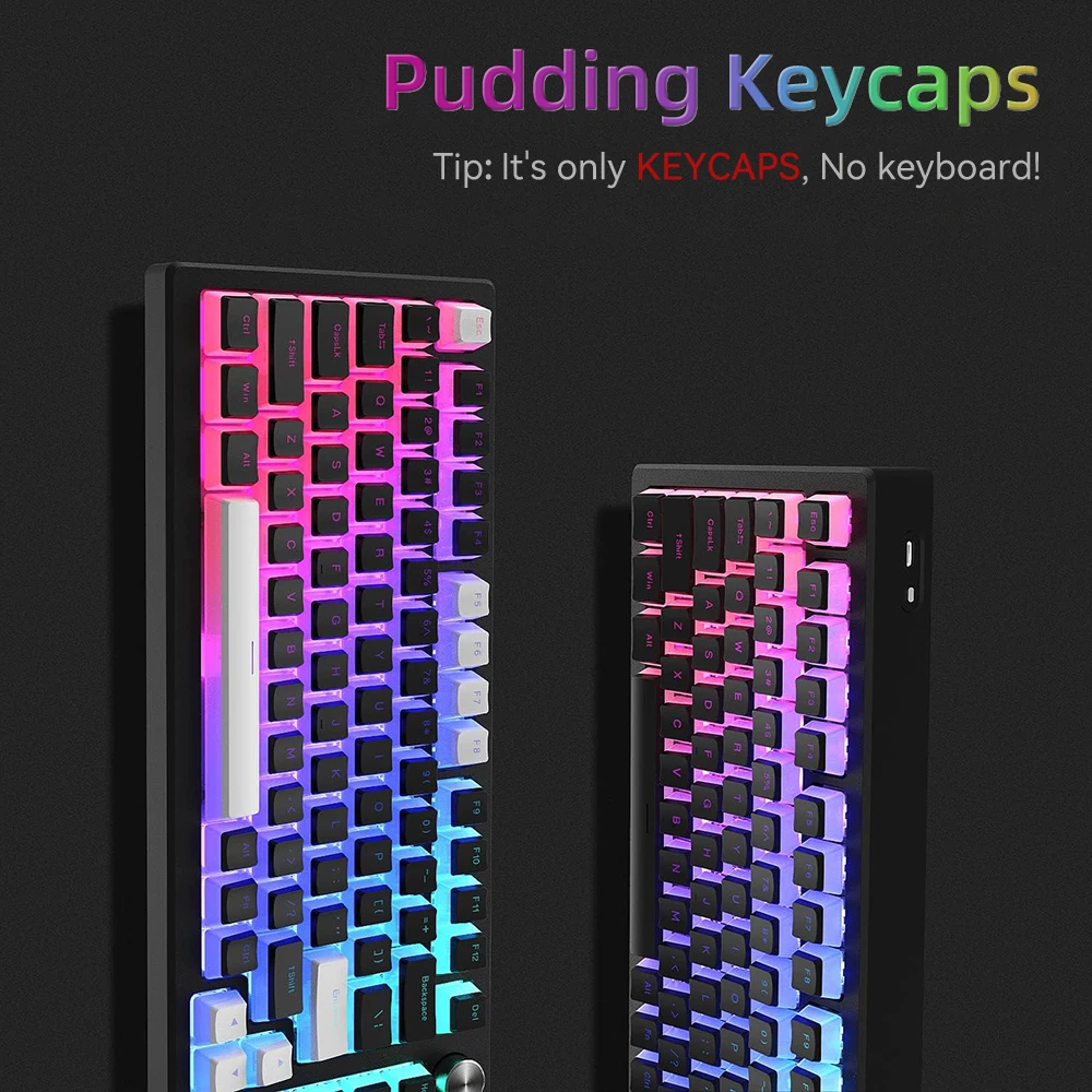 새로운 푸딩 PBT 키캡 129키 이중사출 반투명 60 - Gaming Keyboard And Mouse Set 리뷰 및 가격