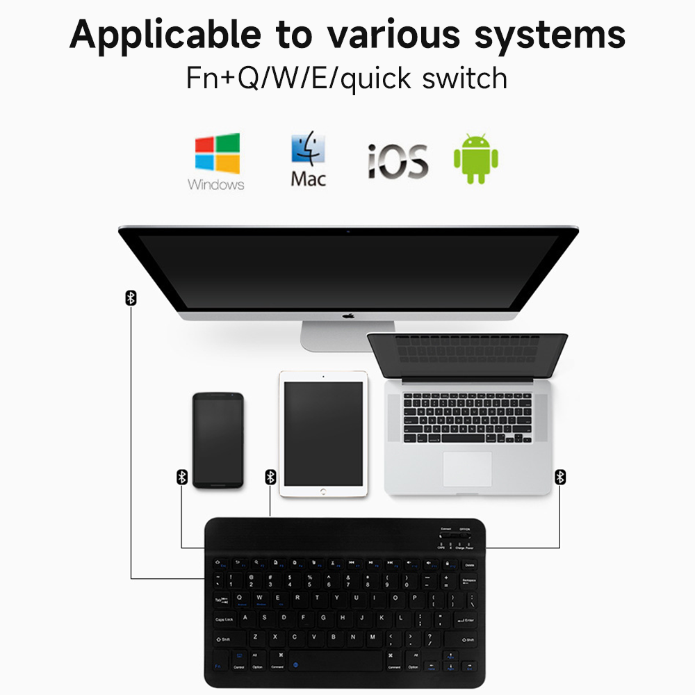 블루투스 키보드 IOS 안드로이드 윈도우용 무선 키보드 - Gaming Keyboard Wireless 리뷰 및 가격