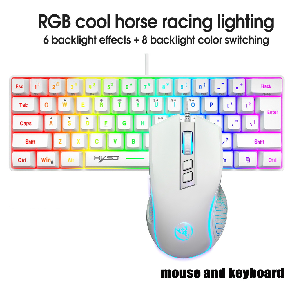 키보드 및 마우스 키트 게이머용 키보드 콤보 60% P - Gaming Keyboard Mouse Set 리뷰 및 가격
