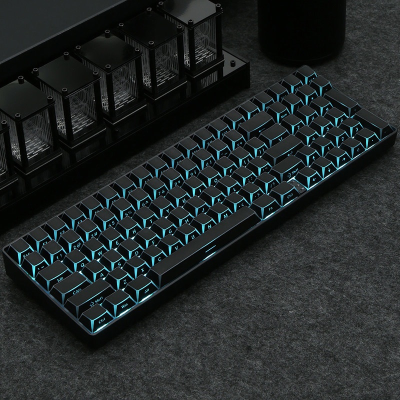 블랙 섀도우 폴드 사이드 프린트 쉬인스루 PBT 키캡  - Keyboard Gaming Black 리뷰 및 가격