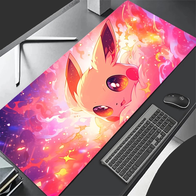 P-포켓몬 이브이 애니메이션 게임용 마우스 패드, PC - Gaming Keyboard En Mouse 리뷰 및 가격