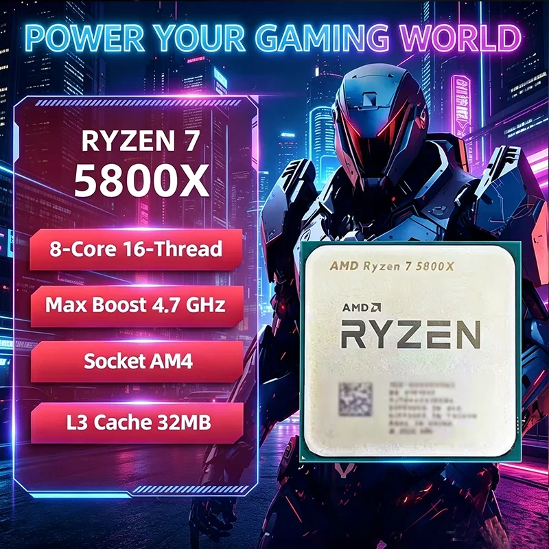 AMD Ryzen 7 5800X AMD R7 5800X - Amd Cpu Ryzen 7 리뷰 및 가격