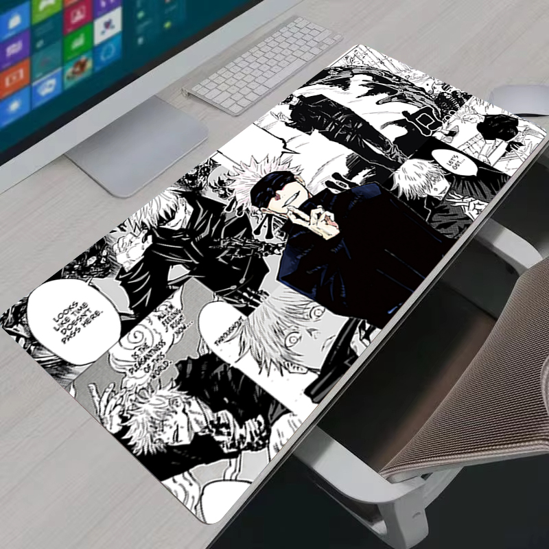 마우스 패드 멋진 애니메이션 Jujutsu Kaisen - Gaming Keyboard En Mouse 리뷰 및 가격