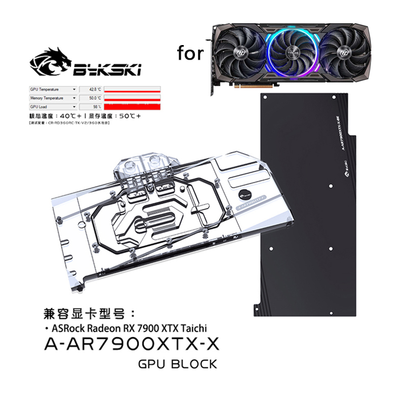 Bykski 워터 블록, ASRock AMD Radeo - Amd Vga Rx 7900 Xtx 리뷰 및 가격