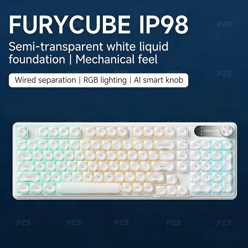 IP98 FURYCUBE 유선 게이밍 멤브레인 키보드  - Gaming Keyboard Ip98 리뷰 및 가격
