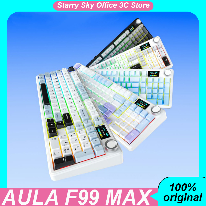 새로운 AULA F99 Max 가스켓 기계식 게이밍 키 - Gaming Keyboard Wireless 리뷰 및 가격