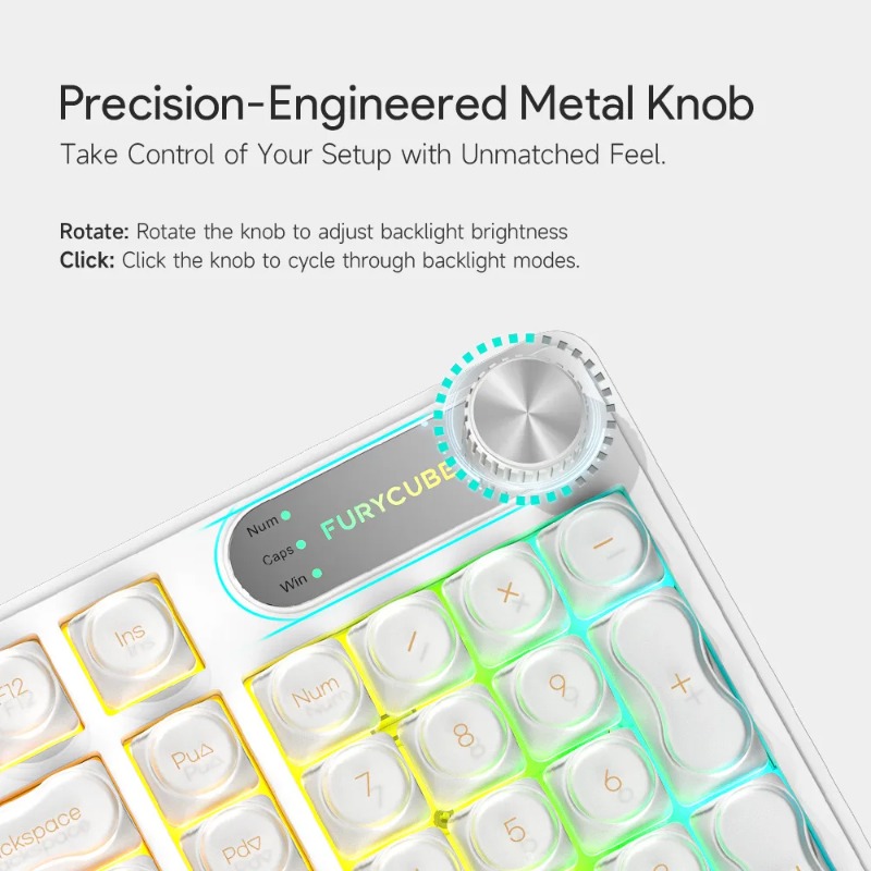 FURYCUBE IP98 유선 키보드 RGB 반투명 P - Gaming Keyboard Ip98 리뷰 및 가격