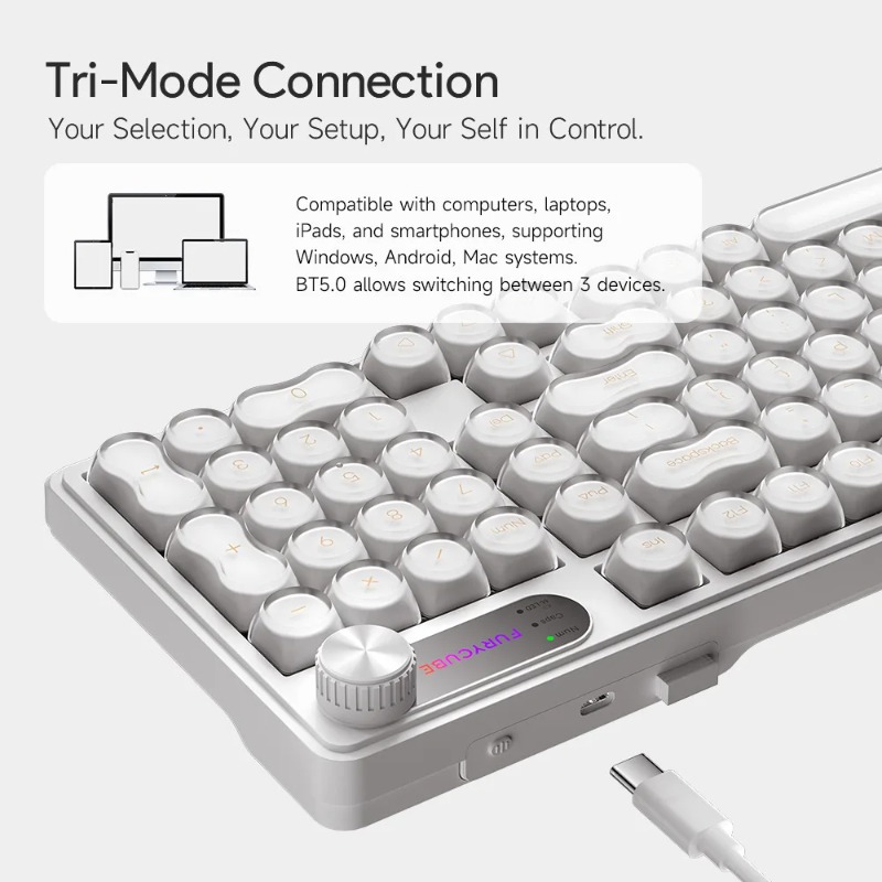 FURYCUBE IP98 유선 키보드 RGB 반투명 P - Gaming Keyboard Ip98 리뷰 및 가격