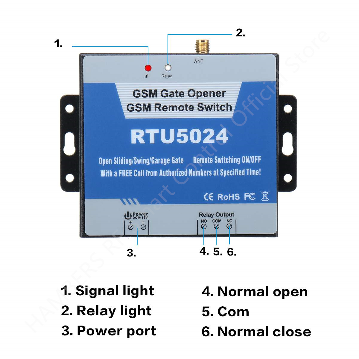 RTU5024 GSM 게이트 오프너 릴레이 스위치 원격 - Switch Opener Tool 리뷰 및 가격