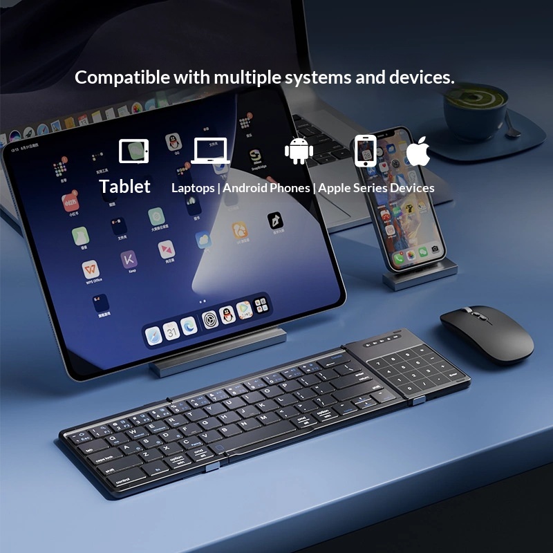 Mengzu Tri Fold 무선 블루투스 키보드(숫자 - Gaming Keyboard Wireless 리뷰 및 가격