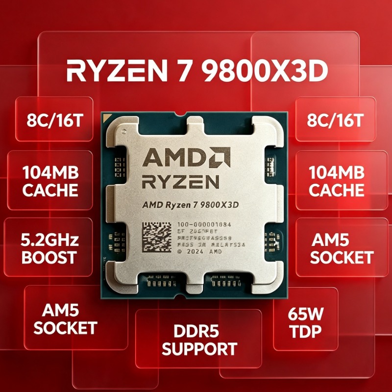 AM5 게이밍 데스크탑 CPU AMD Ryzen 7 9 - Amd Cpu Ryzen 7 리뷰 및 가격