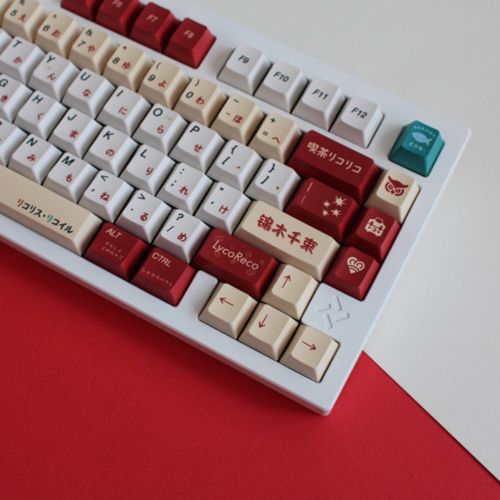 Lycoris Recoil Anime PBT 키캡 체리 - Gaming Keyboard Bluetooth 리뷰 및 가격